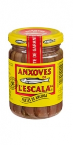 ANCHOIS DANS L'HUILE (160gr)